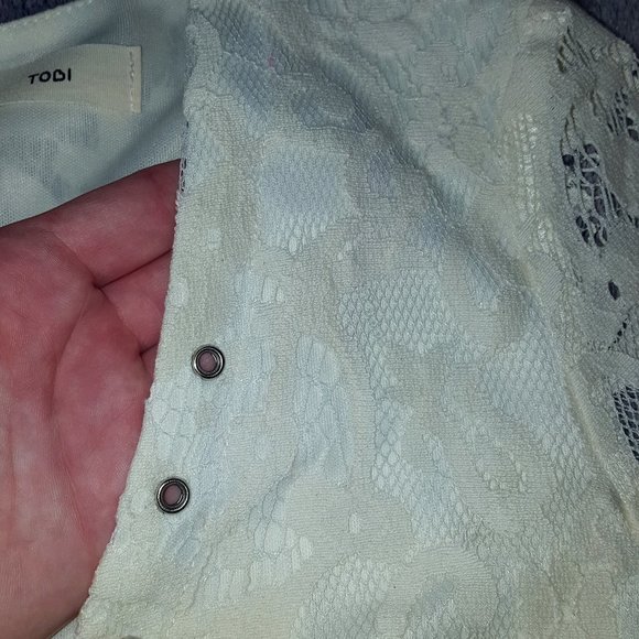 Tobi White Lace Dress XS - Picture 5 of 16